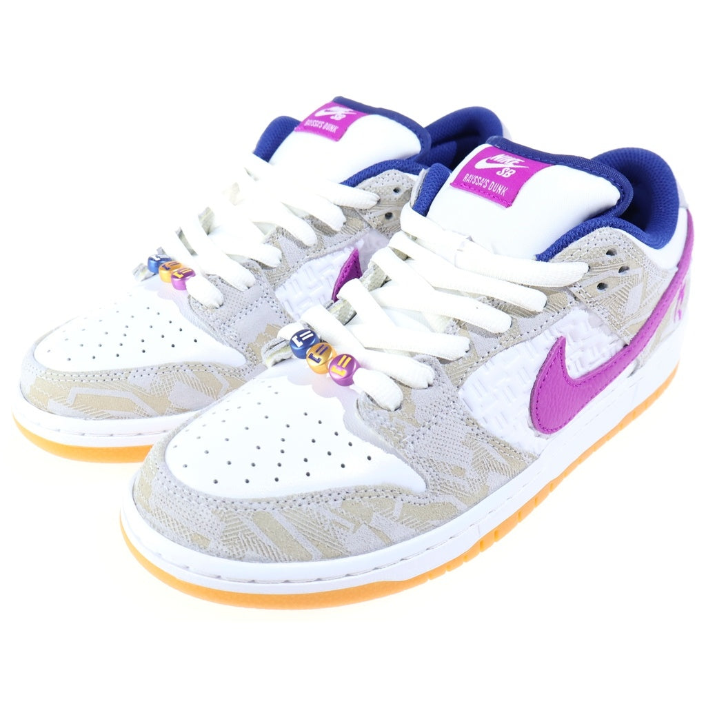 NIKE SB(ナイキエスビー) ×RAYSSA LEAL DUNK LOW PRM ライッサレアウ ダンク プレミアム ローカットスニーカー ホワイト/パープル US9.5/27.5cm FZ5251-001