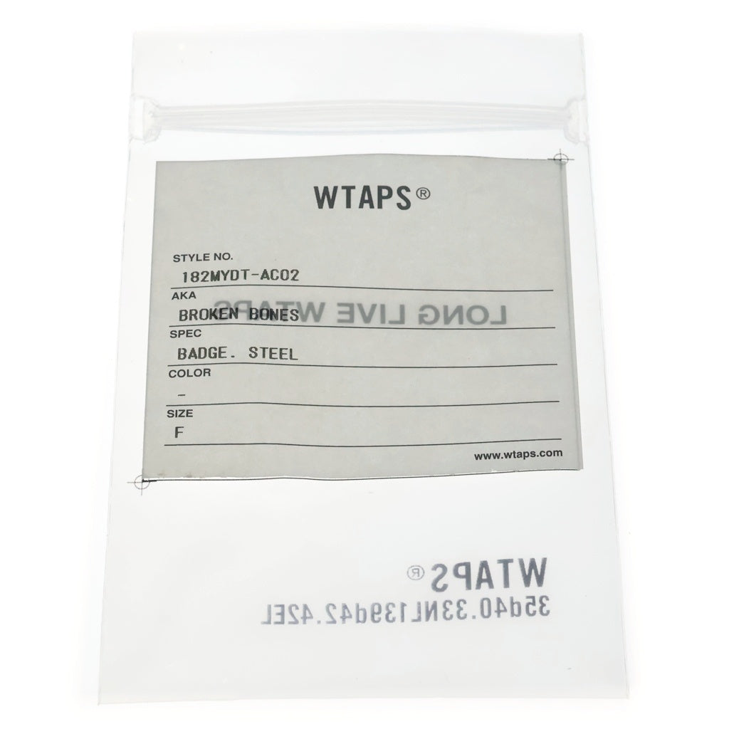 WTAPS(ダブルタップス) アニマルデザイン ピンズ ピンバッチ ブラック 182MYDT-AC02