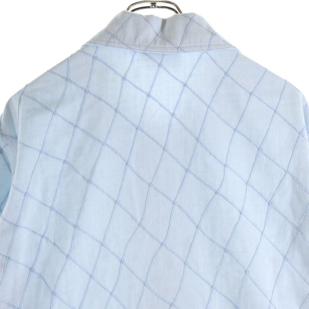 CHANEL(シャネル) 26SS COCO BEACH Denim Jacket ココビーチ デニム シャツジャケット マトラッセデザイン ライトブルー P81450V73940 レディース