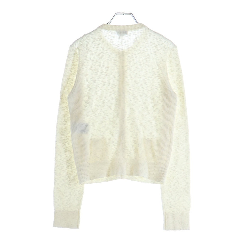 CHANEL(シャネル) 24SS Coco Beach Cardigan ココビーチコレクション コットンカーディガン ホワイト P78600K11464 レディース