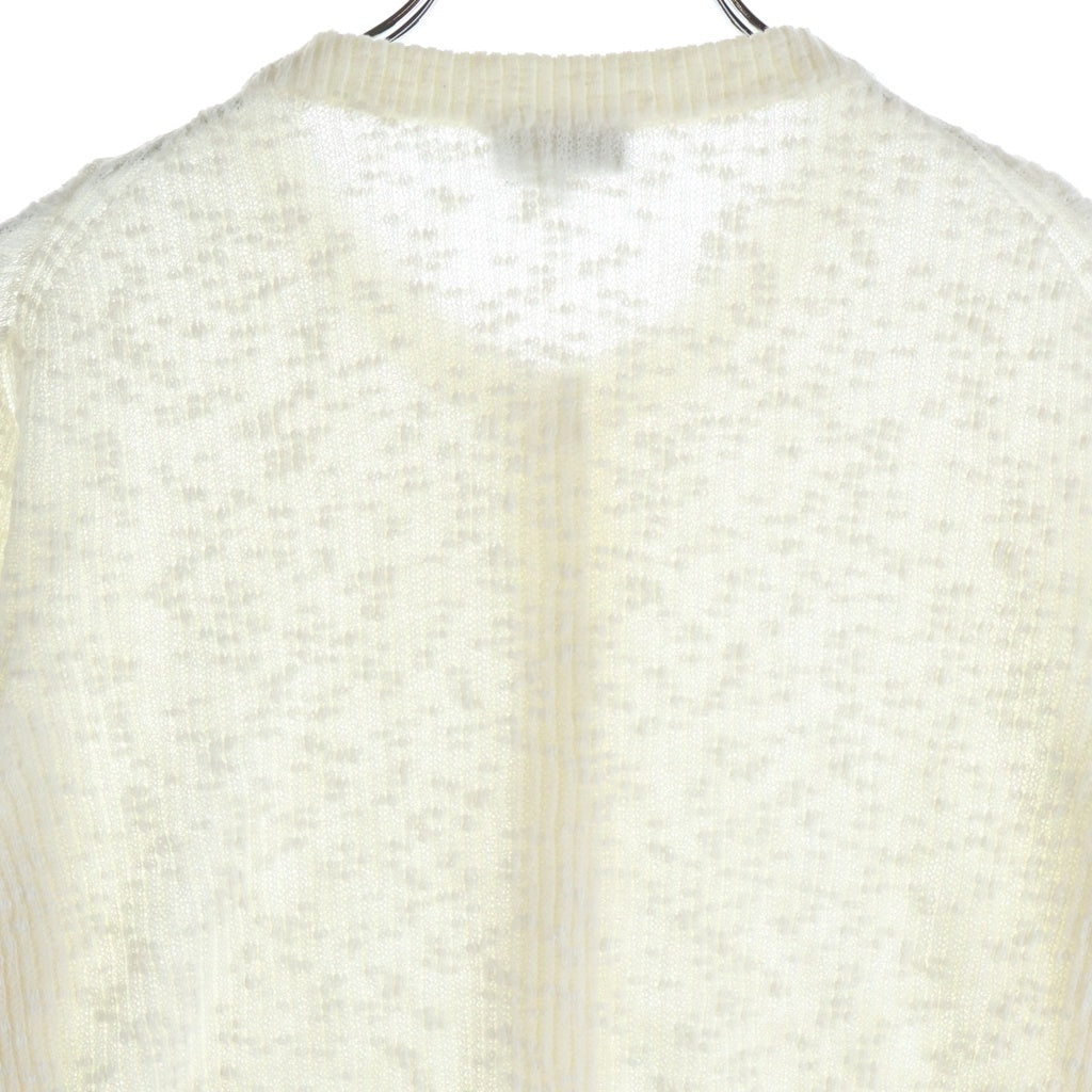 CHANEL(シャネル) 24SS Coco Beach Cardigan ココビーチコレクション コットンカーディガン ホワイト P78600K11464 レディース