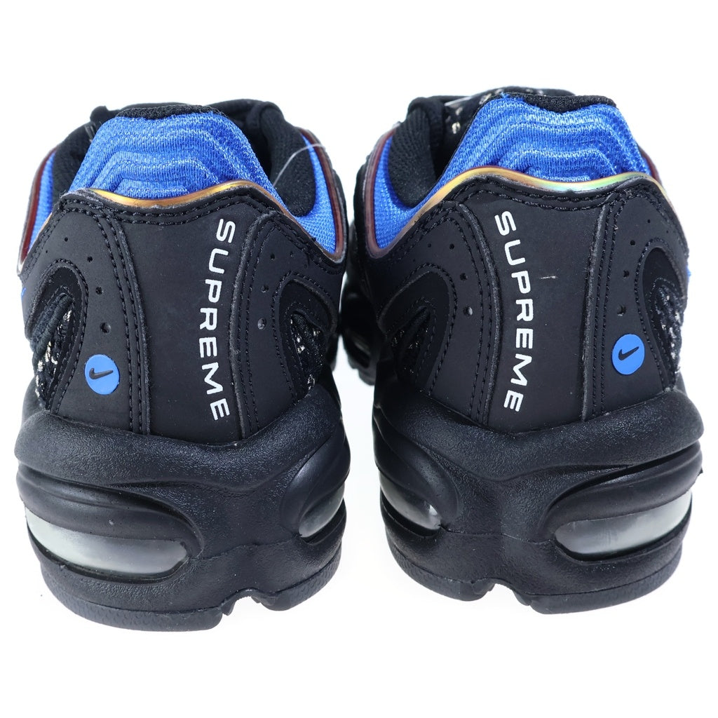 NIKE(ナイキ) ×Supreme AIR MAX TAILWIND 4 シュプリーム エアマックステイルウィンド4 ローカットスニーカー ブラック US10/28cm AT3854-001