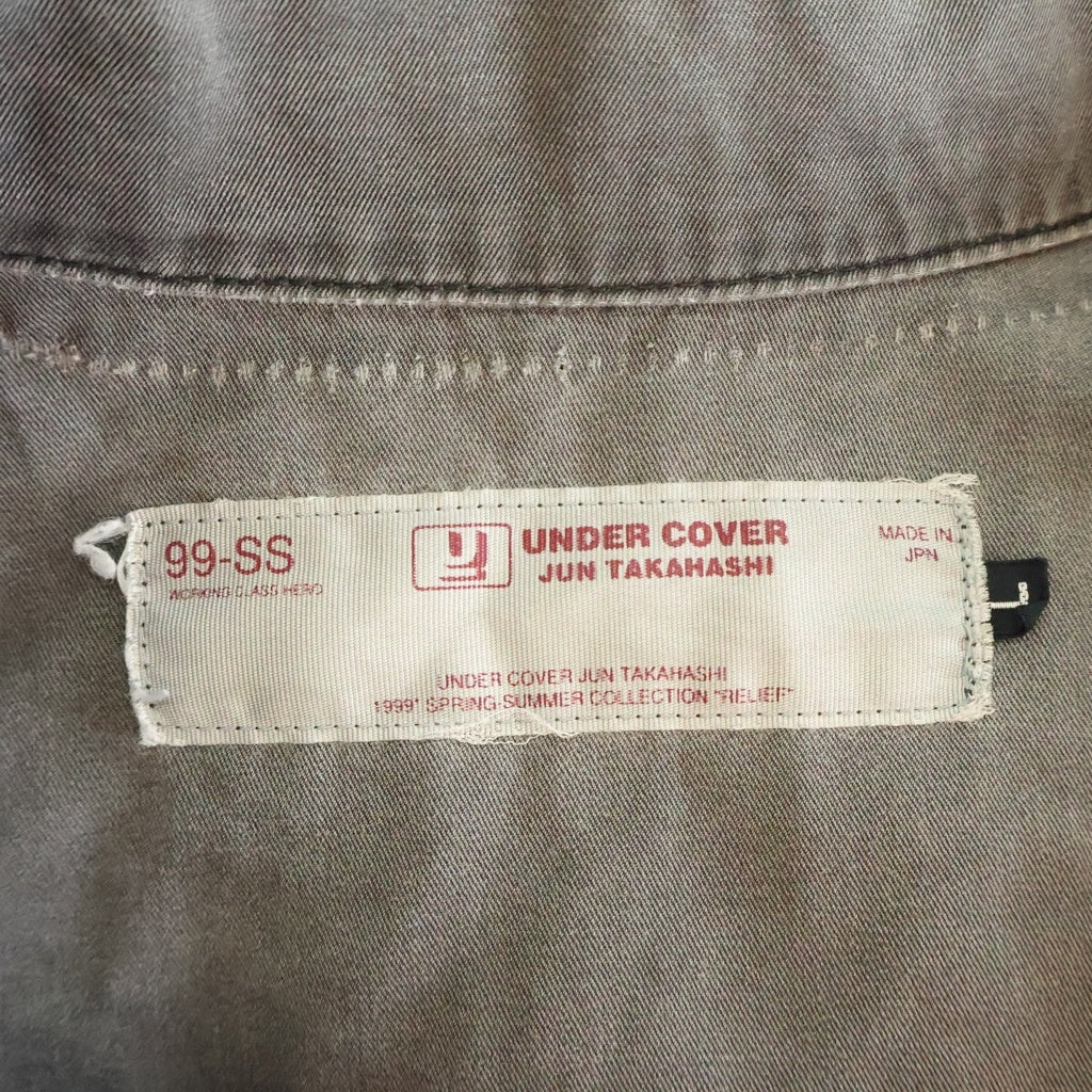 UNDERCOVER(アンダーカバー) 99SS RELIEF ALL IN ONE レリーフ期 オールインワン つなぎ グレー C240