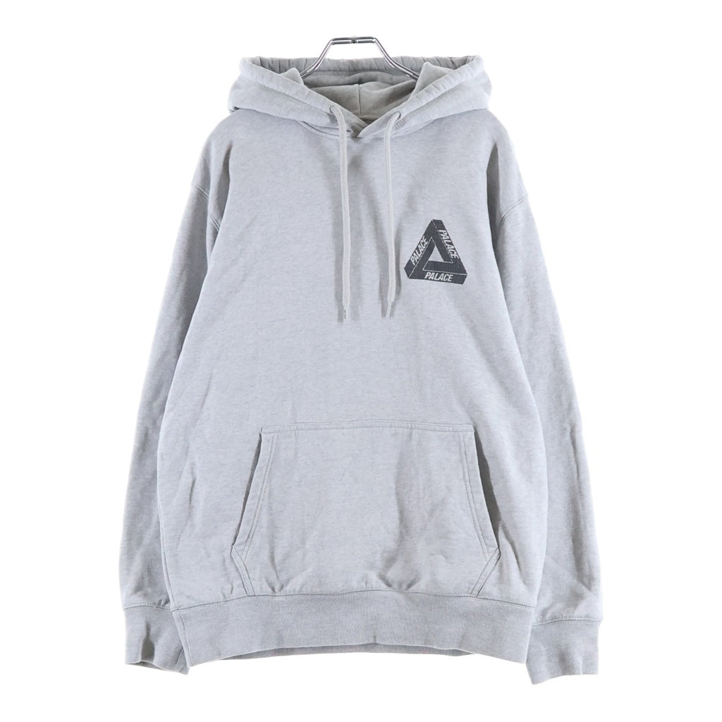 Palace Skateboards(パレススケートボーズ) 22SS TRI-MESH HOOD メッシュパネルロゴプルオーバーパーカー グレー