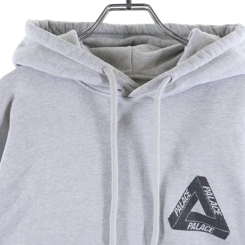 Palace Skateboards(パレススケートボーズ) 22SS TRI-MESH HOOD メッシュパネルロゴプルオーバーパーカー グレー