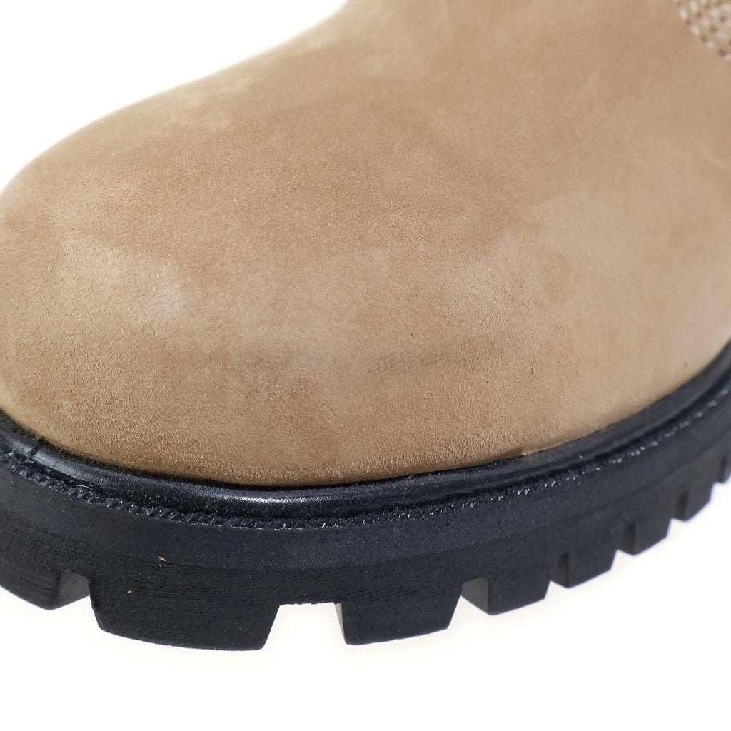 Timberland(ティンバーランド) プレミアム 6インチ レースアップ ウォータープルーフ ブーツ ベージュ TB0A2P6WEN3