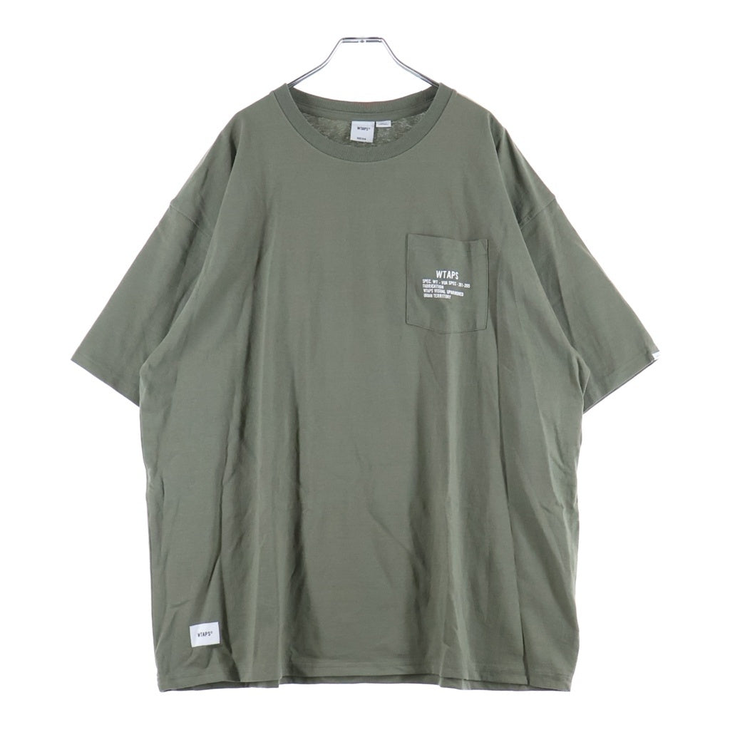 WTAPS(ダブルタップス) 22AW ×VANS JAK KNIFE SS / COTTON バンズ ジャックナイフ プリント 半袖Tシャツ カットソー カーキ 222BWVND-CSM02S