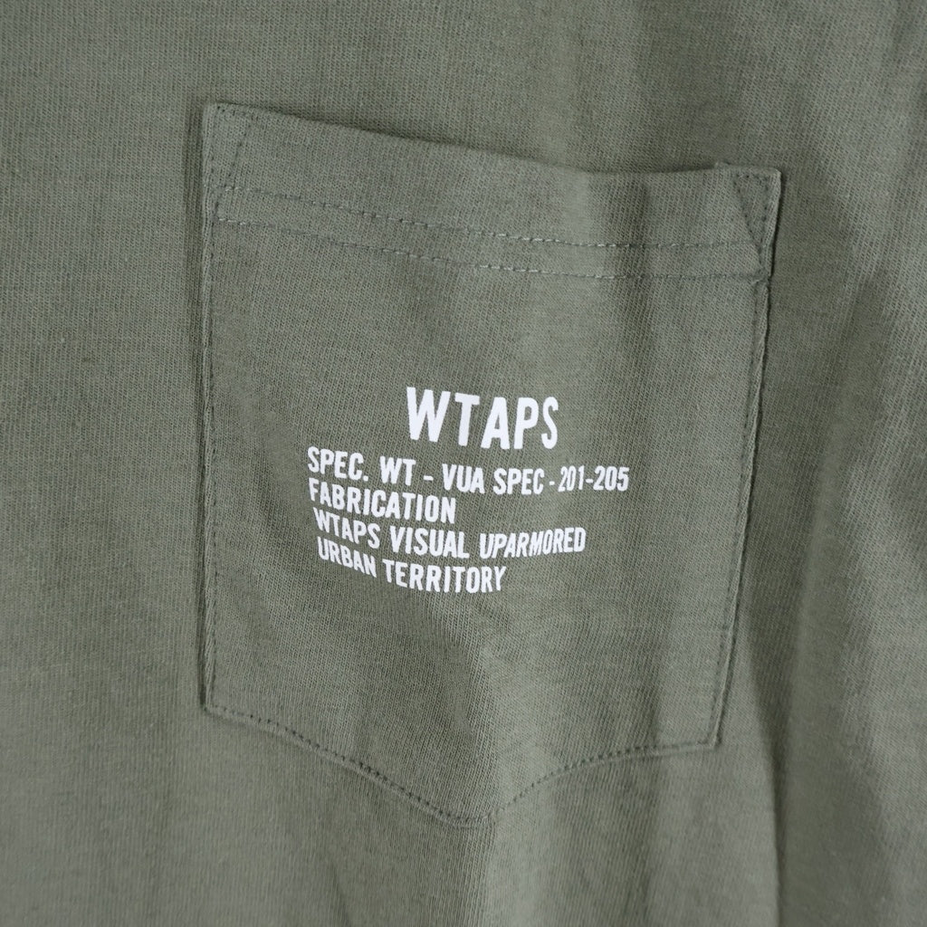 WTAPS(ダブルタップス) 22AW ×VANS JAK KNIFE SS / COTTON バンズ ジャックナイフ プリント 半袖Tシャツ カットソー カーキ 222BWVND-CSM02S
