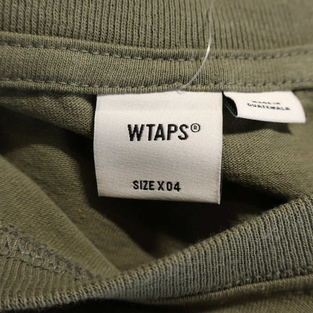 WTAPS(ダブルタップス) 22AW ×VANS JAK KNIFE SS / COTTON バンズ ジャックナイフ プリント 半袖Tシャツ カットソー カーキ 222BWVND-CSM02S