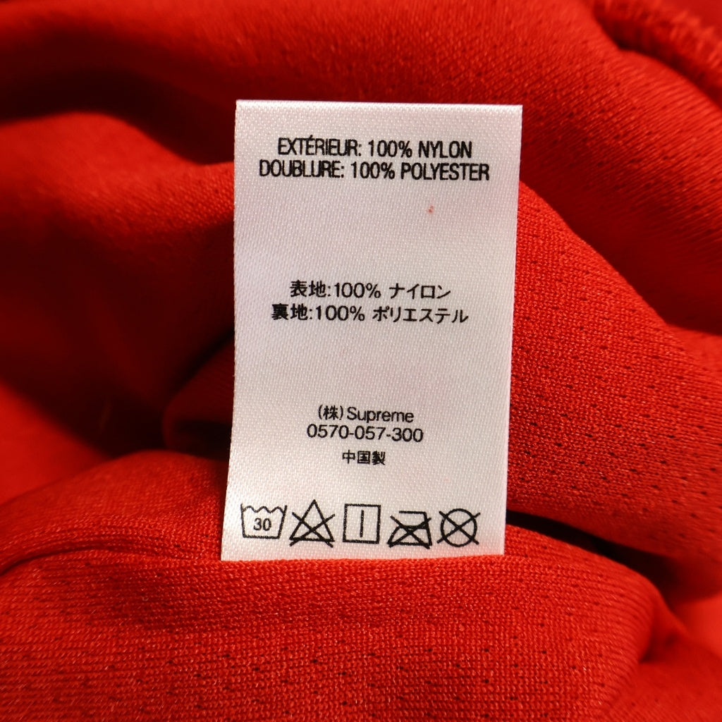 SUPREME(シュプリーム) 20SS St. Supreme Basketball Short ロゴ刺繍 バスケットボール ショーツ ハーフパンツ ショートパンツ レッド