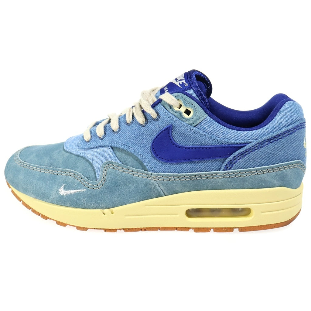 NIKE(ナイキ) AIR MAX 1 PRM DIRTY DENIM エアマックス1 ダーティデニム ローカットスニーカー インディゴ US10/28cm DV3050-300