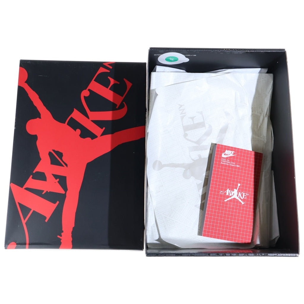 NIKE(ナイキ) ×AWAKE NY JORDAN AIR SHIP SP UNIVERSITY RED アウェイクニューヨーク ジョーダンエアシップ ハイカットスニーカー ホワイト/レッド US10/28cm FN8675-100