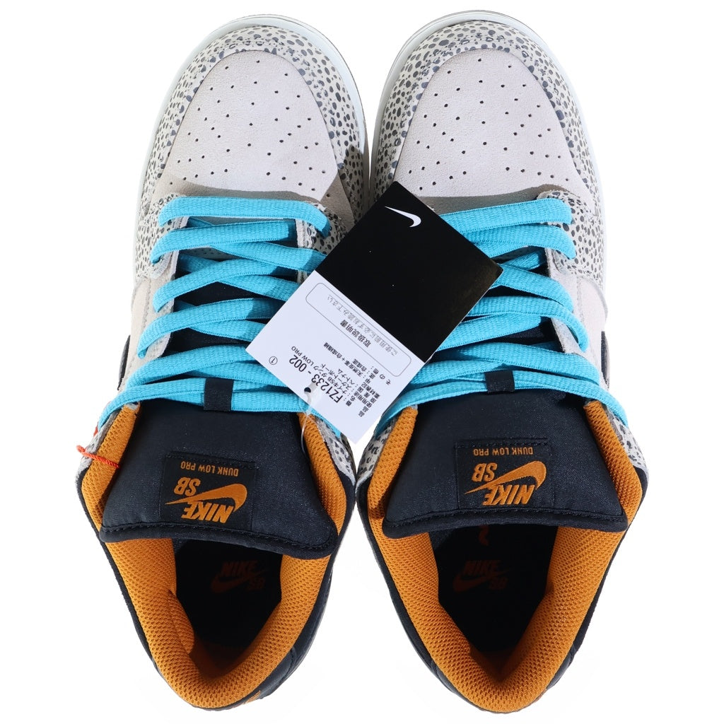 NIKE SB(ナイキエスビー) DUNK LOW PRO ELECTRIC SAFARI ダンク プロ エレクトリックサファリ ローカットスニーカー ホワイト/グレー US10/28cm FZ1233-002