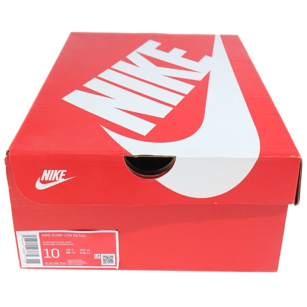 NIKE(ナイキ) DUNK LOW RETRO JUDGE GREY ダンク レトロ ローカットスニーカー ブラウン US10/28cm DJ6188-200