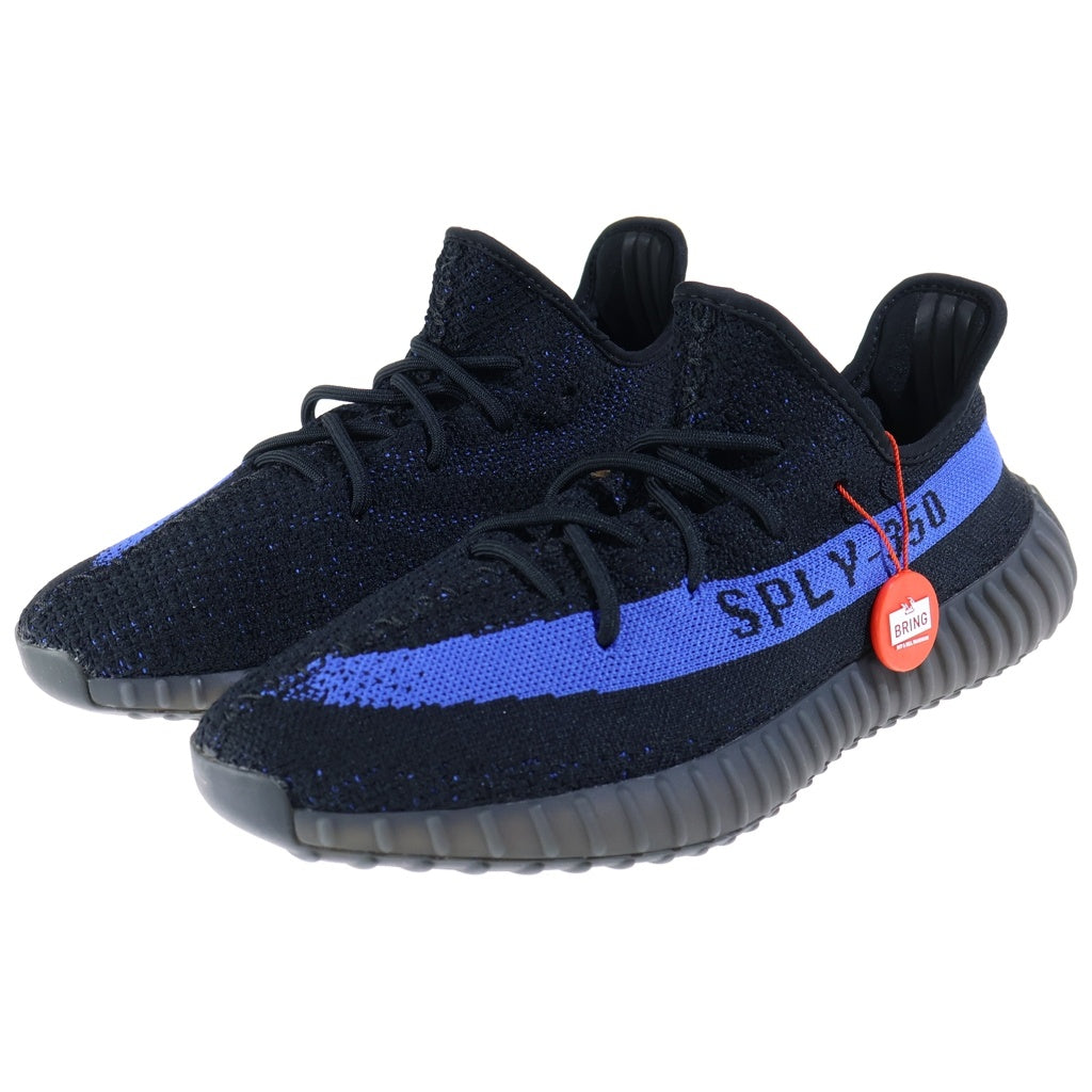 adidas(アディダス) YEEZY BOOST 350V2 DAZZLING BLUE イージーブースト ダスリングブルー ローカットスニーカー ブラック/ブルー US10.5/28.5cm GY7164