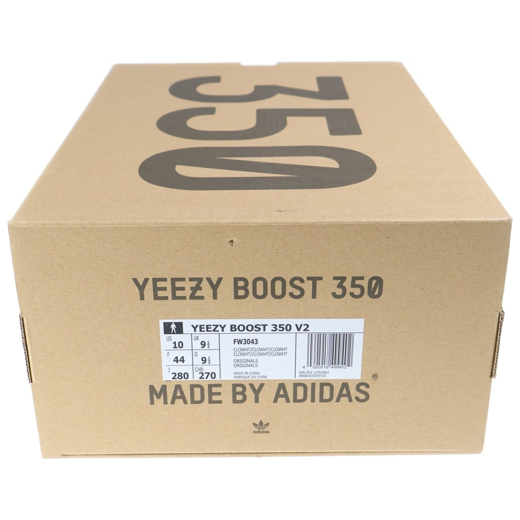adidas(アディダス) YEEZY Boost 350 V2 CLOUD WHITE イージーブースト ローカットスニーカー ホワイト US10/28cm FW3043