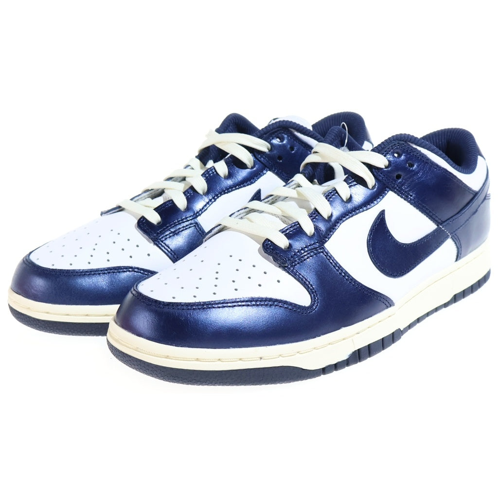 NIKE(ナイキ) WMNS DUNK LOW PRM ウィメンズ ダンク ローカットスニーカー ホワイト/ブルー US11.5/28.5cm FN7197-100