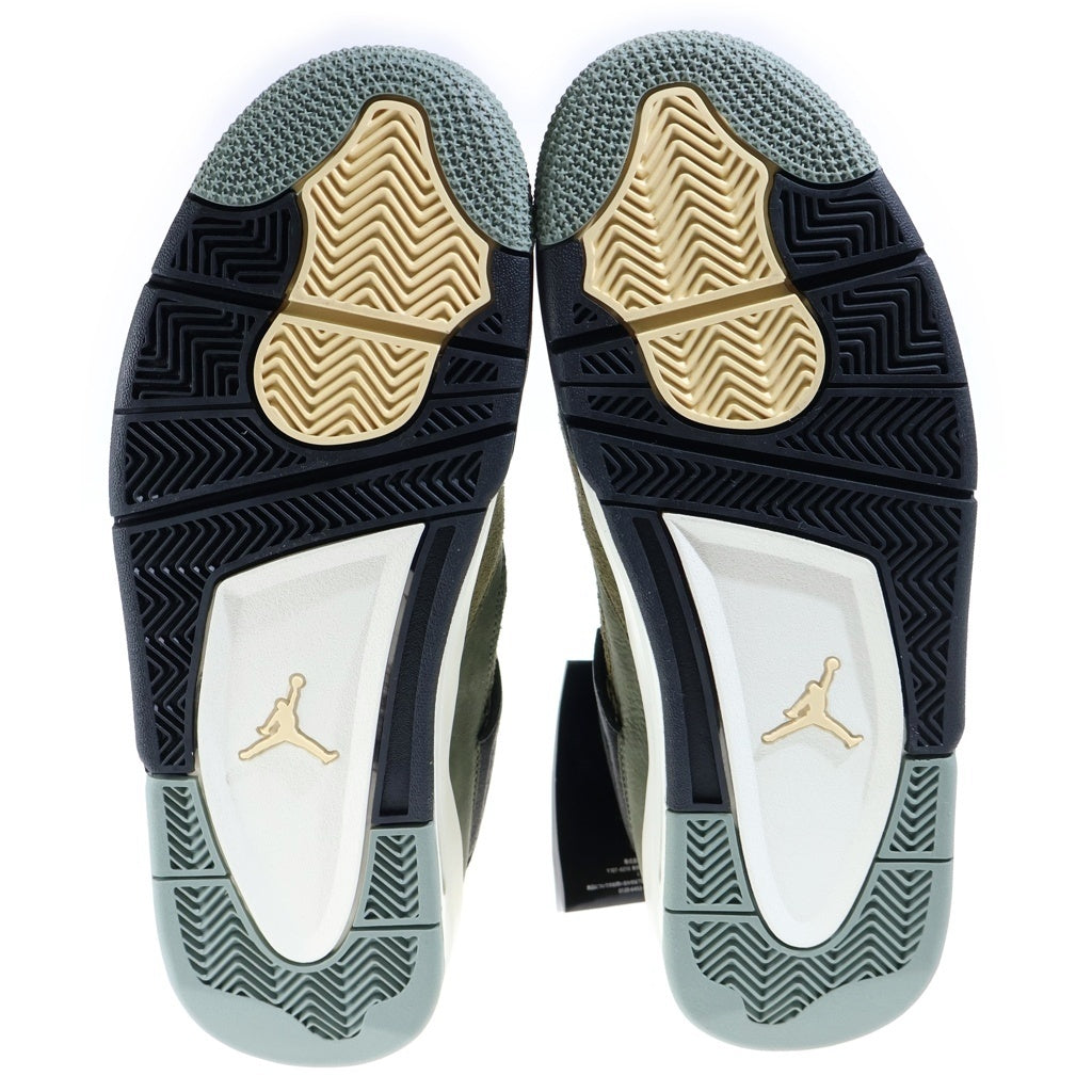NIKE(ナイキ) AIR JORDAN 4 RETRO SE CRAFT OLIVE エアジョーダン4 レトロ クラフト ハイカットスニーカー オリーブ US10/28cm FB9927-200