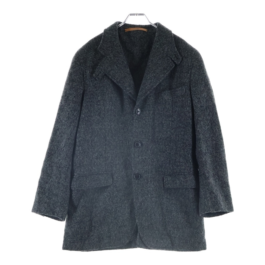 DOLCE & GABBANA(ドルチェアンドガッバーナ) アルパカロングジャケット ライトアウター グレー #50 TJS57/U3BR CA00985 レディース