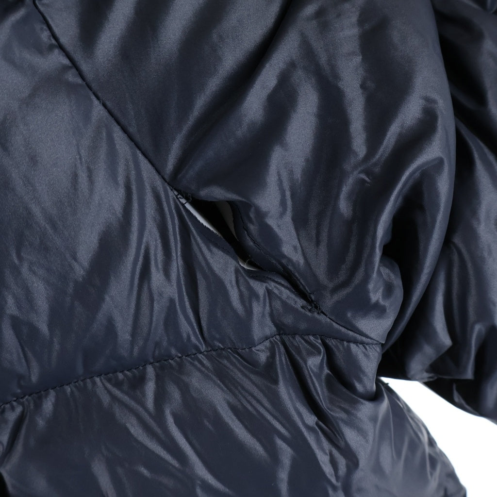 Marmot(マーモット) ファーフードダウンジャケット ロングダウン ダウンコート ネイビー #XL レディース