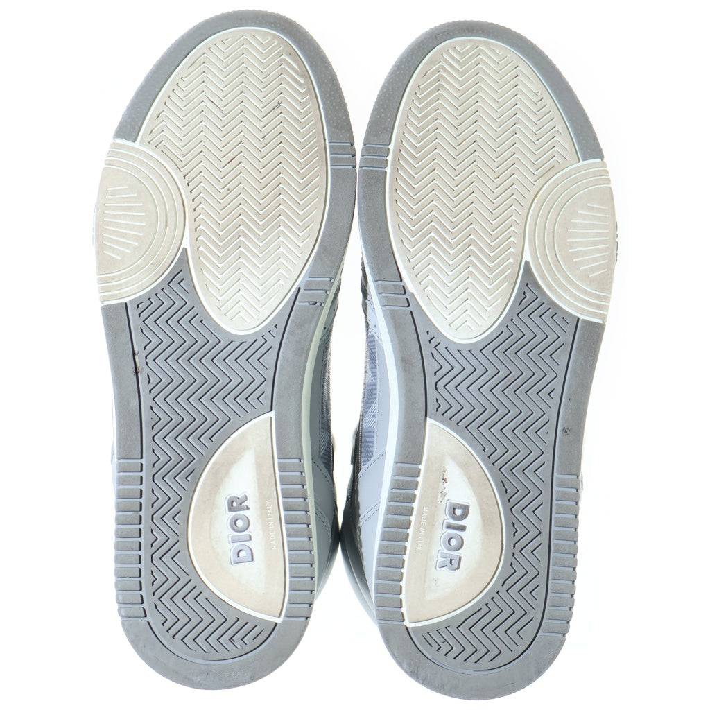 DIOR(ディオール) B27 CD Diamond CDダイヤモンド ミドルカットスニーカー グレー 3SH133ZPP