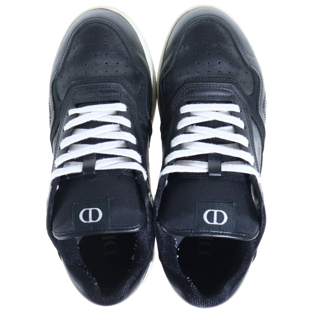 DIOR(ディオール) B27 CD Diamond CDダイヤモンド ミドルカットスニーカー ブラック 3SH133ZPP