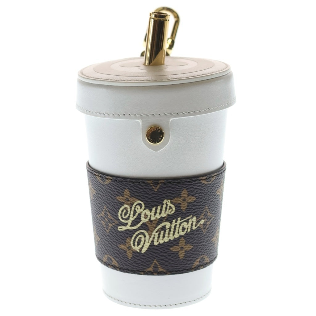LOUIS VUITTON(ルイヴィトン) モノグラム バッグチャーム LVカップ ホワイト/ブラウン M02559 レディース