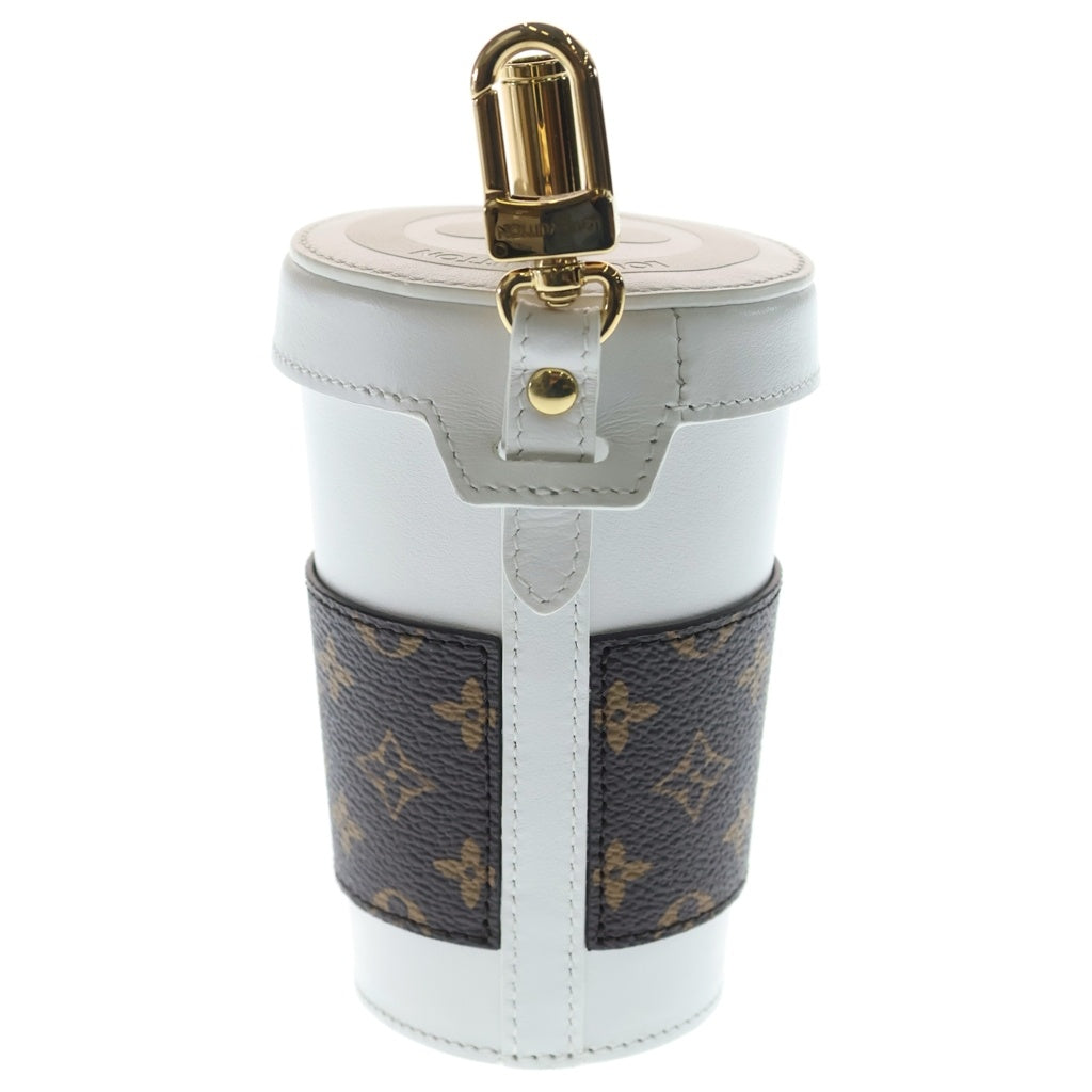 LOUIS VUITTON(ルイヴィトン) モノグラム バッグチャーム LVカップ ホワイト/ブラウン M02559 レディース