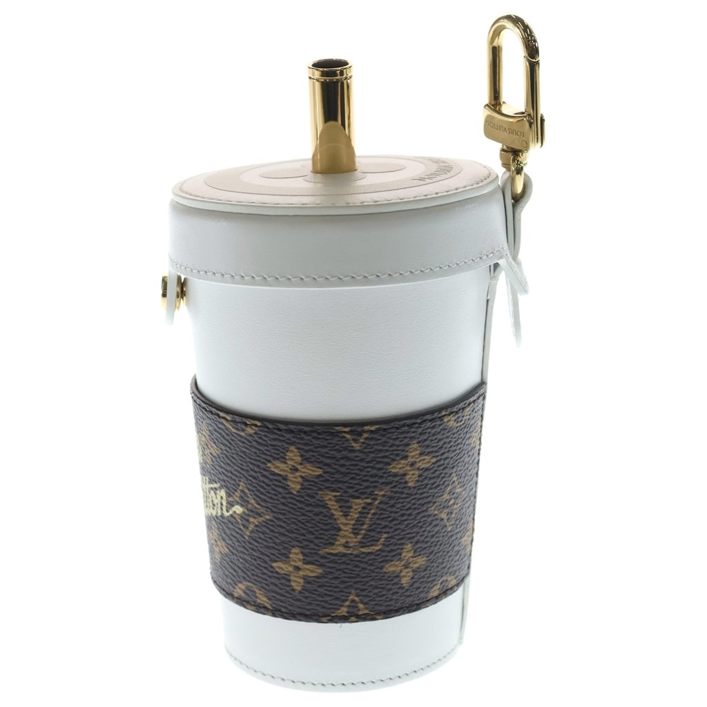 LOUIS VUITTON(ルイヴィトン) モノグラム バッグチャーム LVカップ ホワイト/ブラウン M02559 レディース