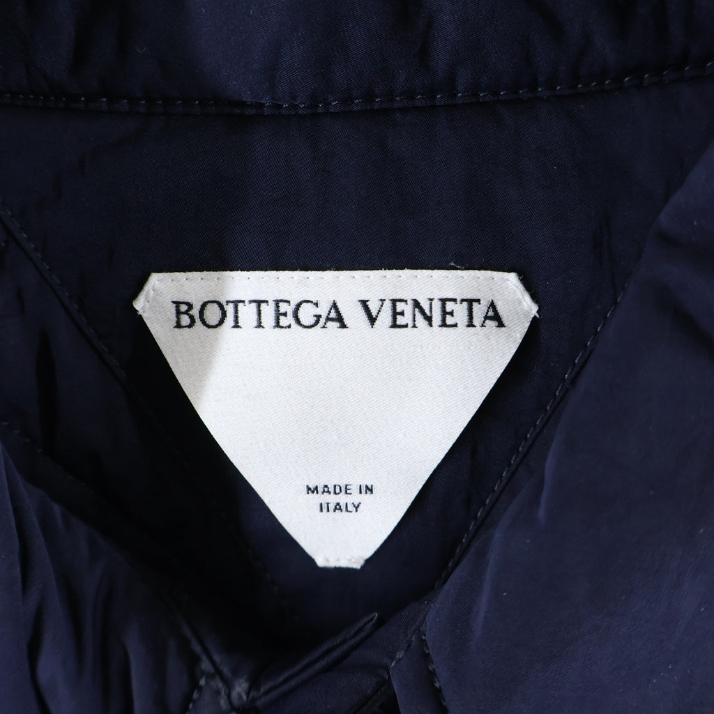 BOTTEGA VENETA(ボッテガヴェネタ) 中綿 裏地キルティング ナイロン ジャケット ネイビー 778655
