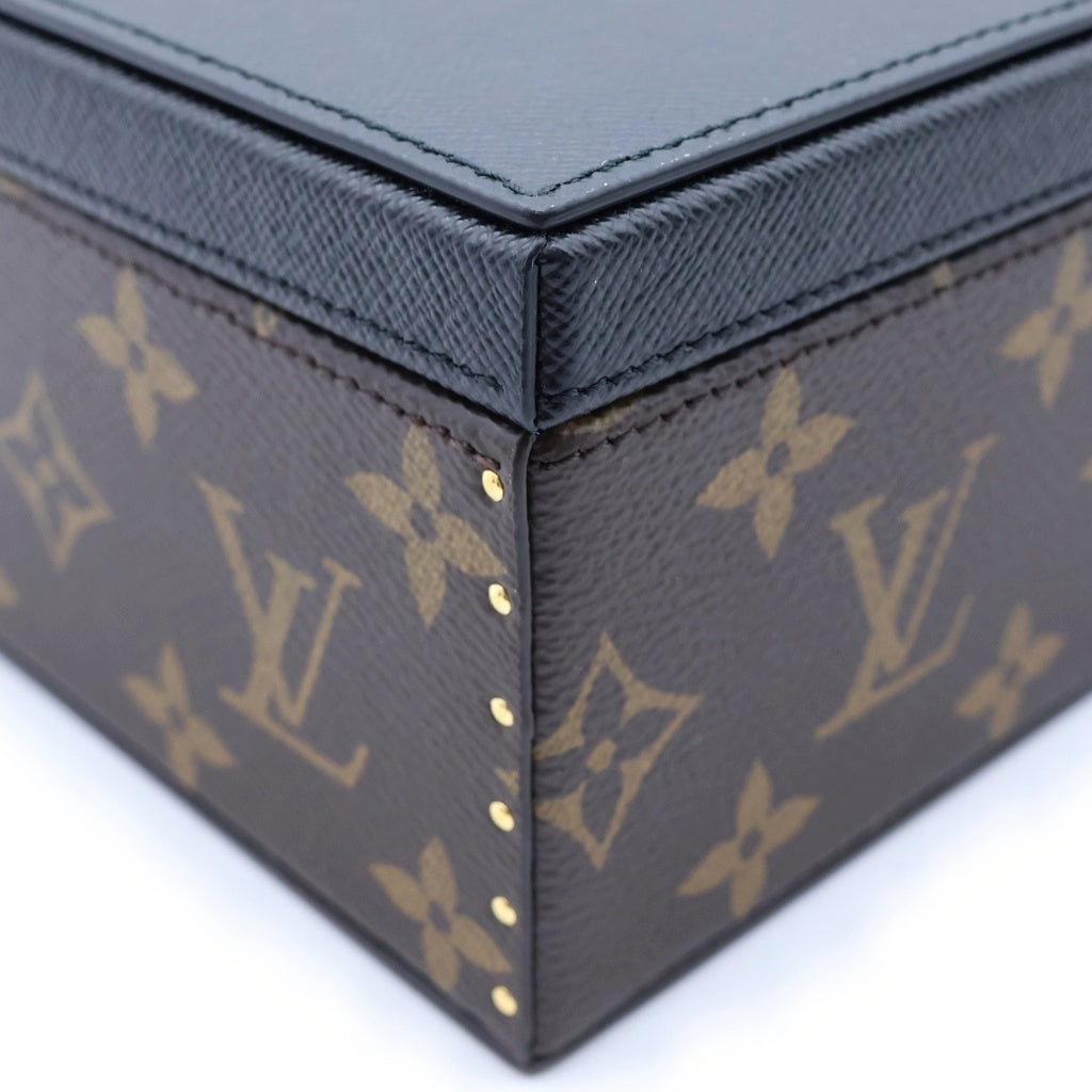 LOUIS VUITTON(ルイヴィトン) モノグラム ティッシュボックス ブラウン/ブラック GI1445 レディース