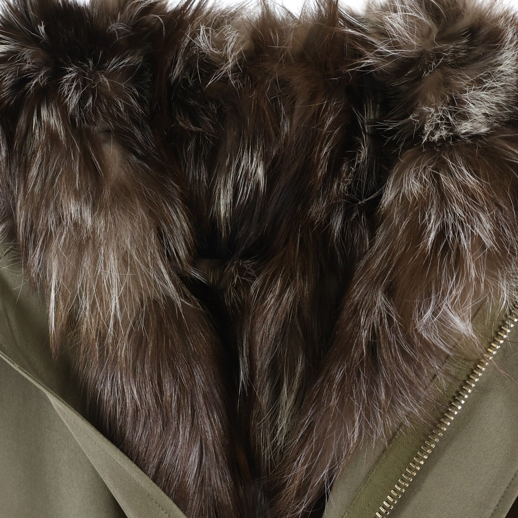jun hashimoto(ジュンハシモト) 20AW FUR MODS COAT モッズコート カーキ 1012020014