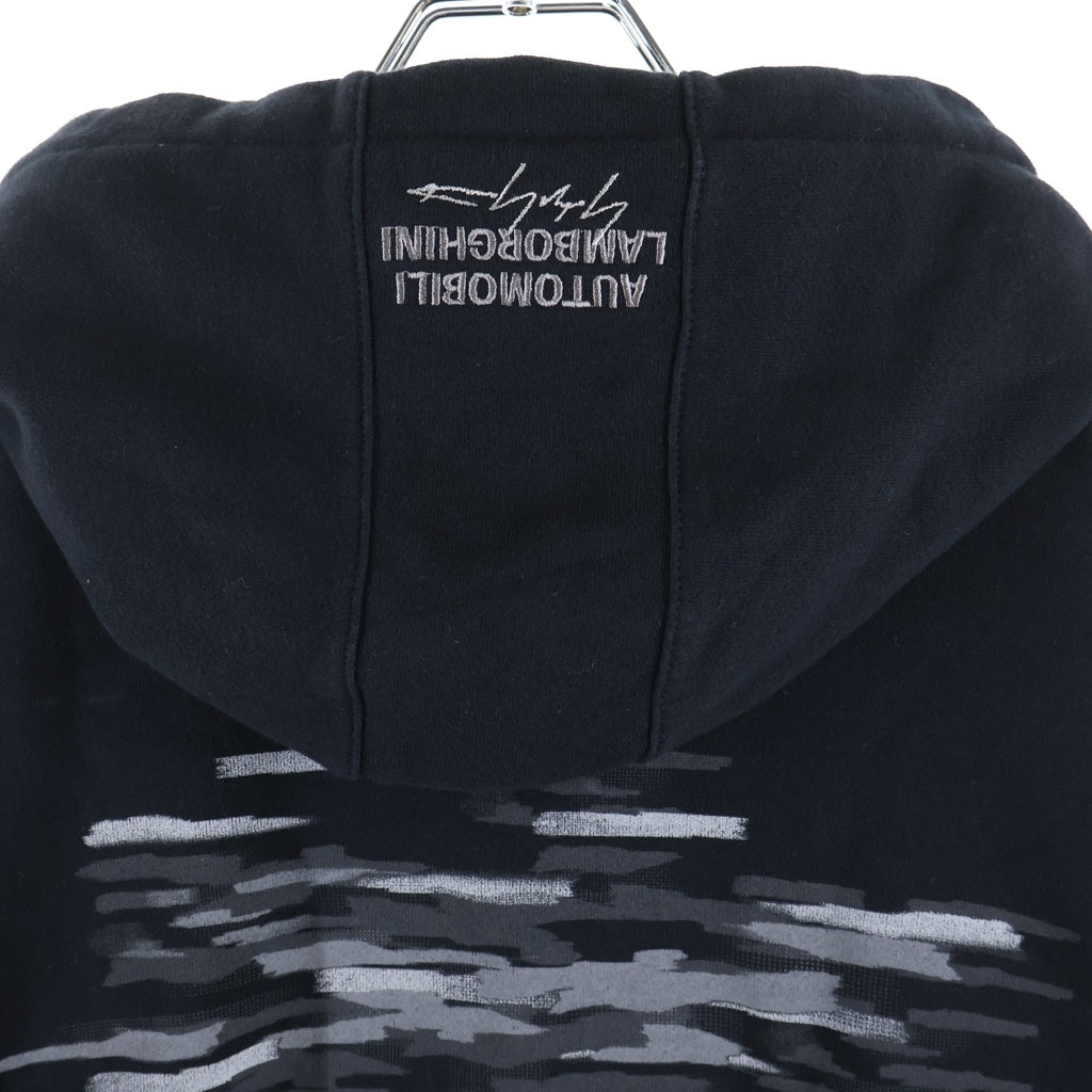 Yohji Yamamoto POUR HOMME パーカー ブラック Yohji Yamamoto POUR HOMME(ヨウジヤマモト プールオム) 20AW