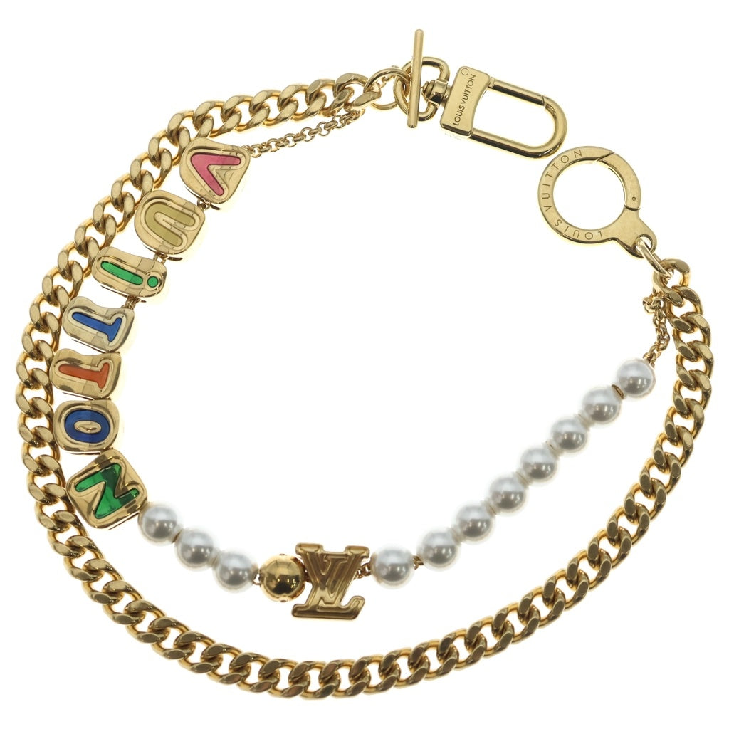 LOUIS VUITTON(ルイヴィトン) チェーンベルト ヴィトン 2連バッグチャーム マルチカラー M02434 レディース