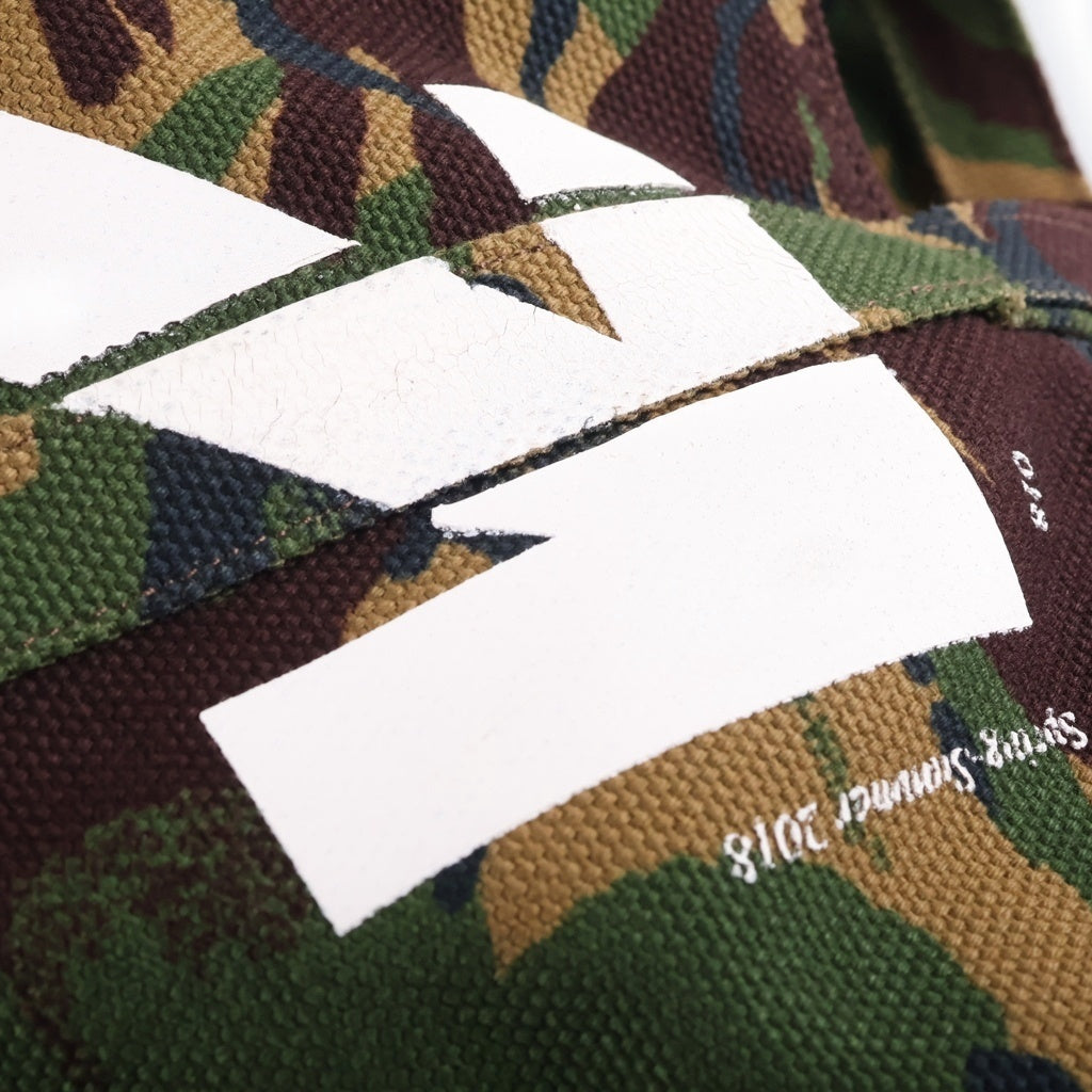 OFF-WHITE(オフホワイト) Camouflage 2Way Tote Bag 2ウェイ トートバッグ カモフラ カーキ OMNA003S18861036