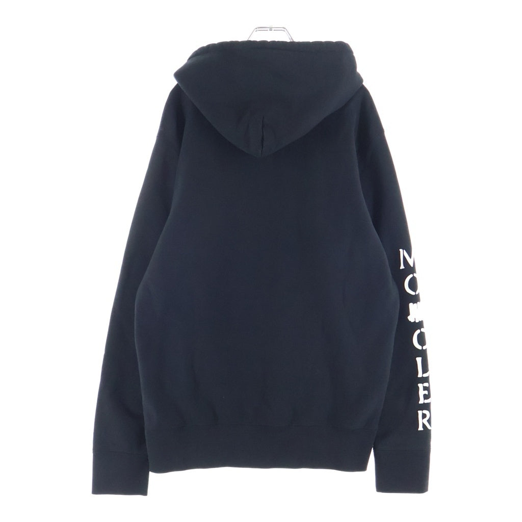 MONCLER(モンクレール) 20AW ×UNDEFEATED Logo Pullover Parka アンディフィーテッド ロゴ スウェットプルオーバーパーカー ブラック F20928G71910