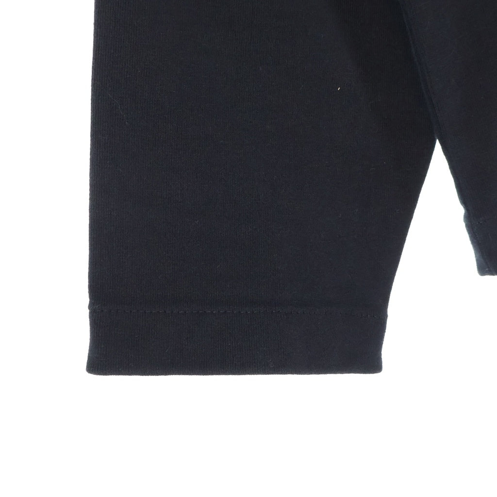 JIL SANDER(ジルサンダー) 25SS ヘビーコットン オーバーサイズ 長袖Tシャツ ブラック J22GC0200