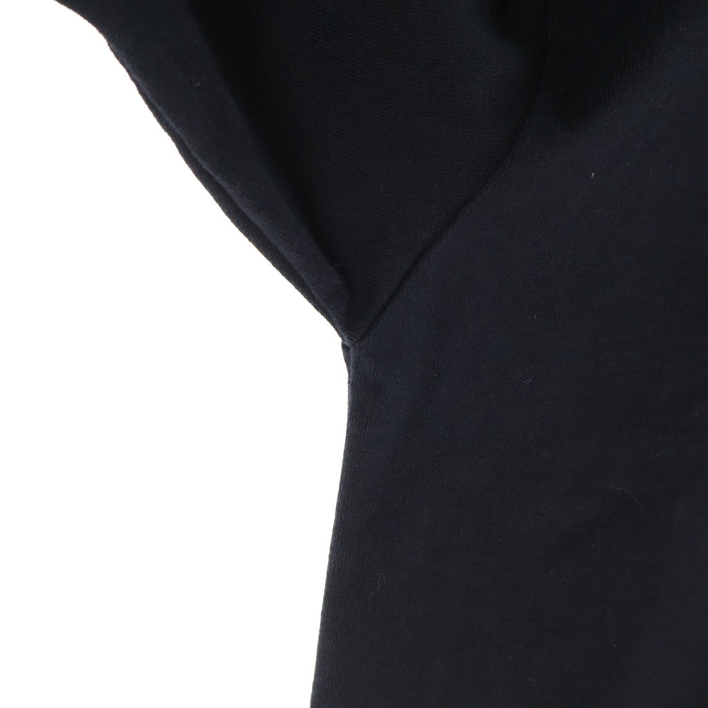 JIL SANDER(ジルサンダー) 25SS ヘビーコットン オーバーサイズ 長袖Tシャツ ブラック J22GC0200