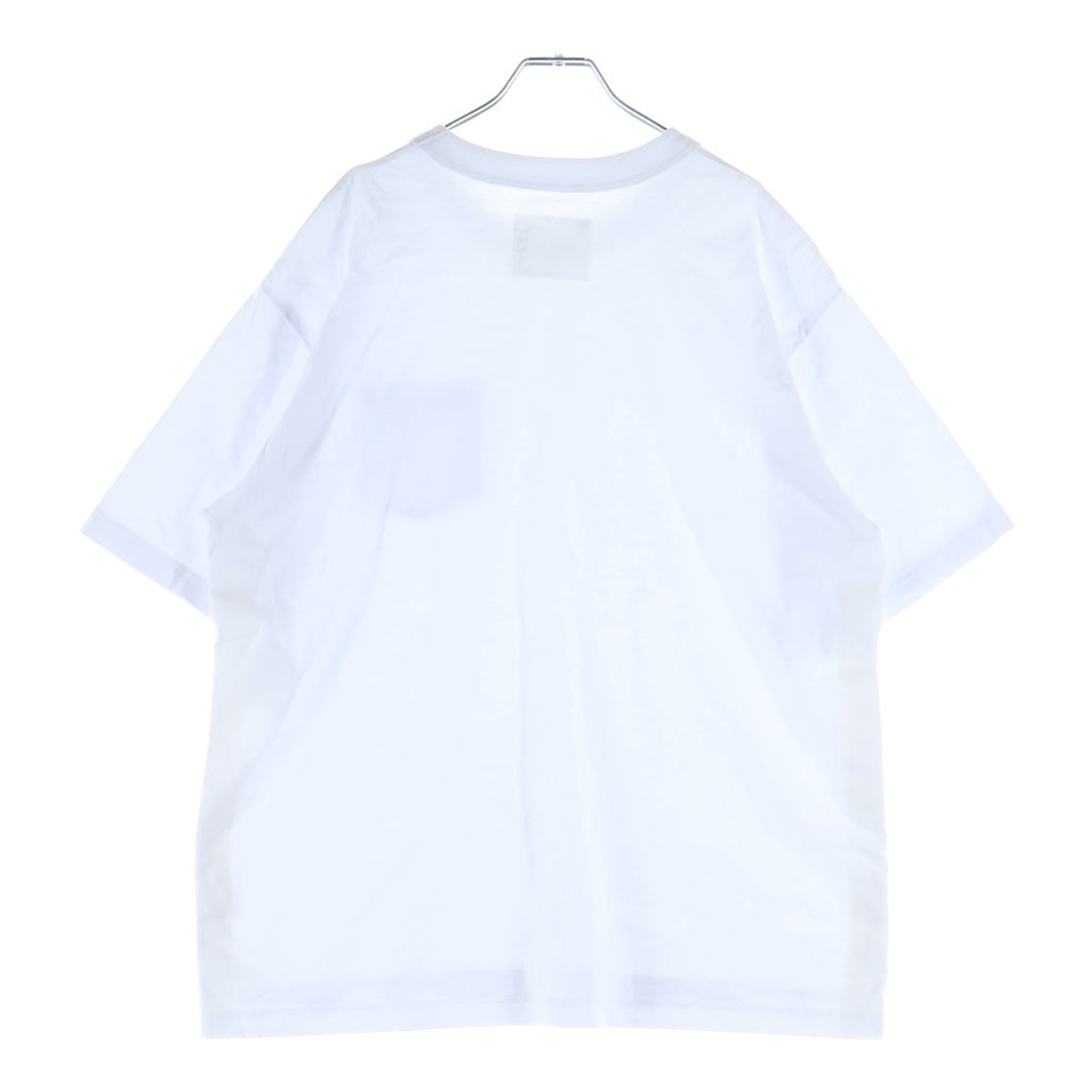 Sacai(サカイ) コットンジャージー ボックスシルエット 半袖Tシャツ ホワイト SCM-227