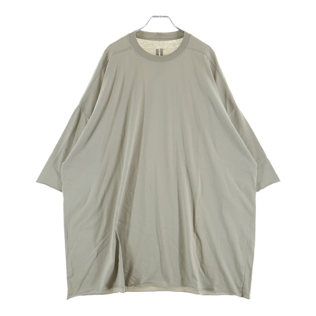 Rick Owens(リックオウエンス) 23AW TOMMY T-SHIRT オーバーサイズ半袖Tシャツ カットソー ベージュ RU02C7283-JA