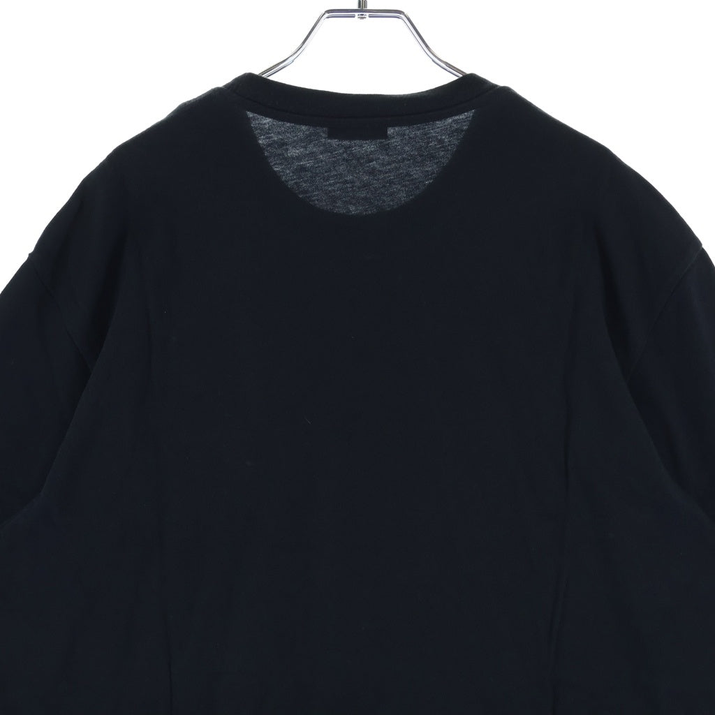 MONCLER(モンクレール) 20AW ×FRAGMENT DESIGN FRAGMENT MAGLIA T-SHIRT クルーネック半袖Tシャツカットソー ブラック F209U8C70710