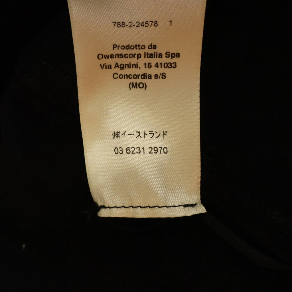 Rick Owens(リックオウエンス) 24SS LIDO ドローコード ジップアップ スウェットパーカー ブラック RU01D3241-BA