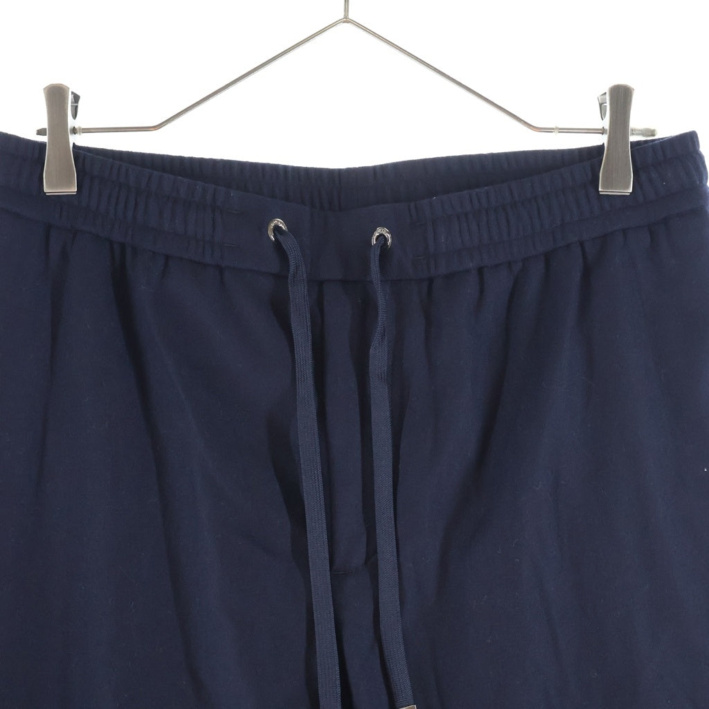 MONCLER(モンクレール) 24AW PANTALONE パンタロン カシミア混 スウェットパンツ ネイビー J20912A00026