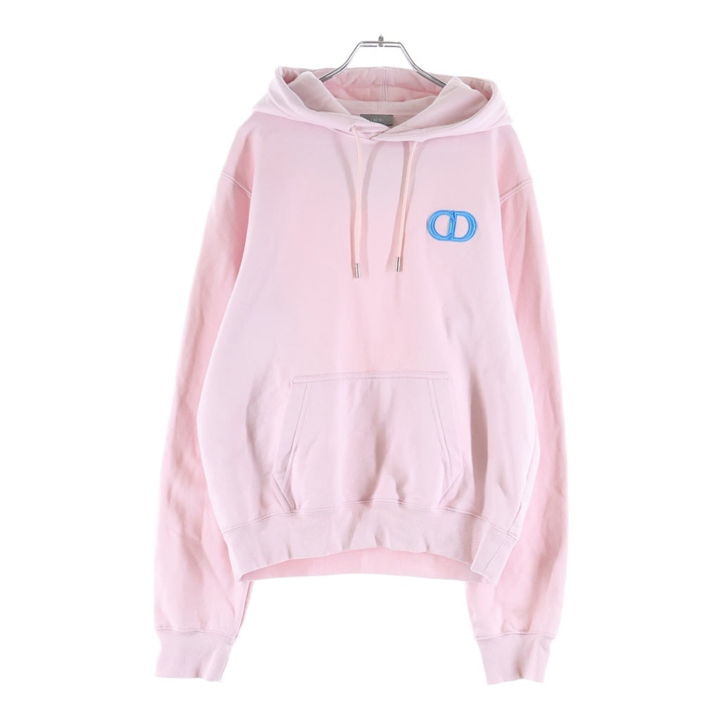 DIOR(ディオール) CD Icon Pullover Parka CDアイコン スウェットプルオーバーパーカー ピンク 113J698B0531