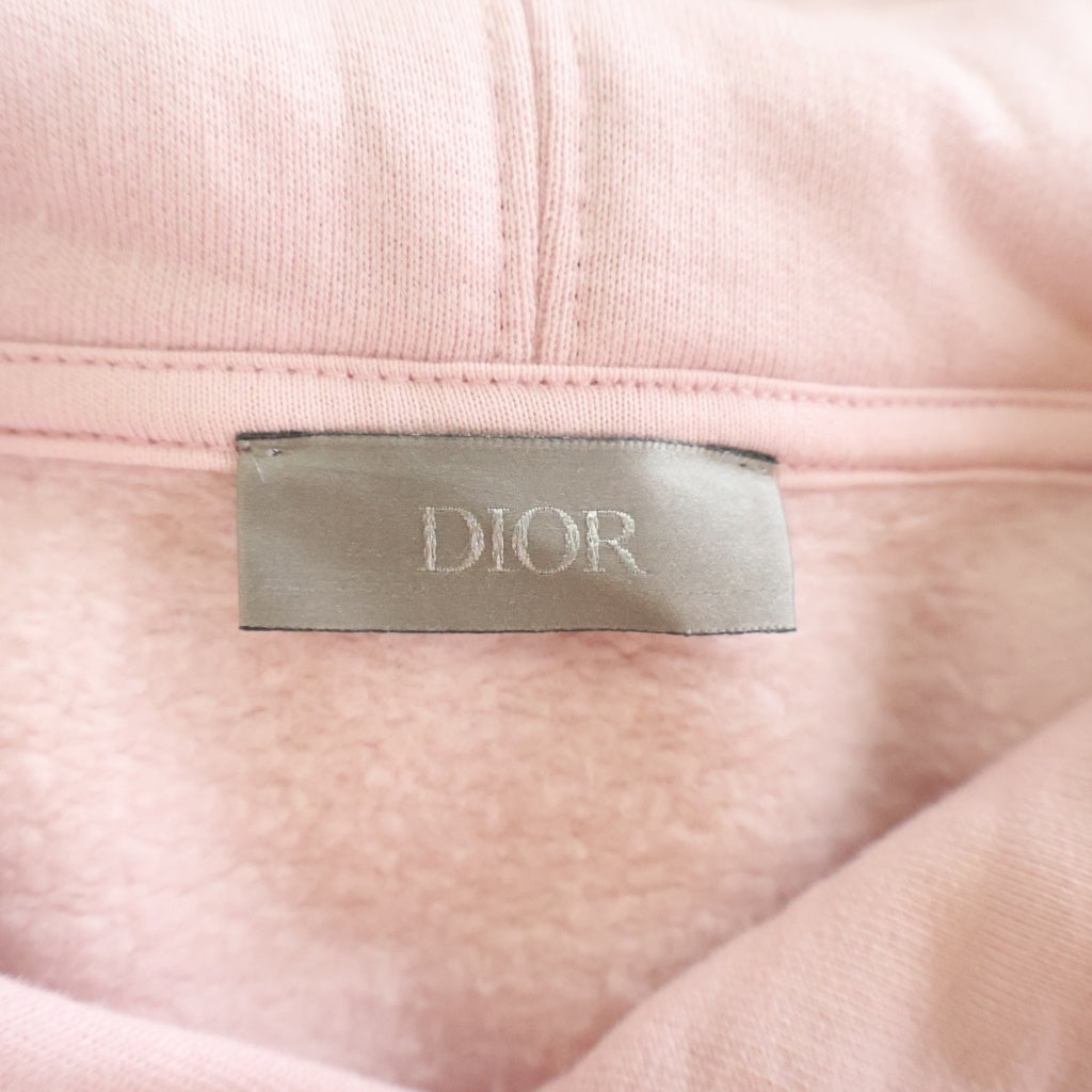 DIOR(ディオール) CD Icon Pullover Parka CDアイコン スウェットプルオーバーパーカー ピンク 113J698B0531