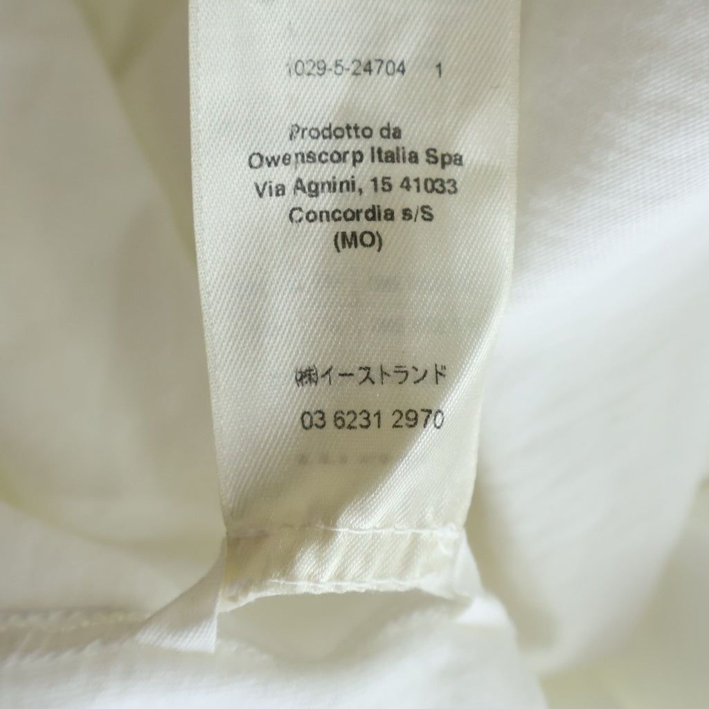 Rick Owens DRKSHDW(リックオウエンス ダークシャドウ) 24SS LIDO TOMMY T オーバーサイズ トミー 半袖Tシャツ カットソー ホワイト DU01D1259-RN