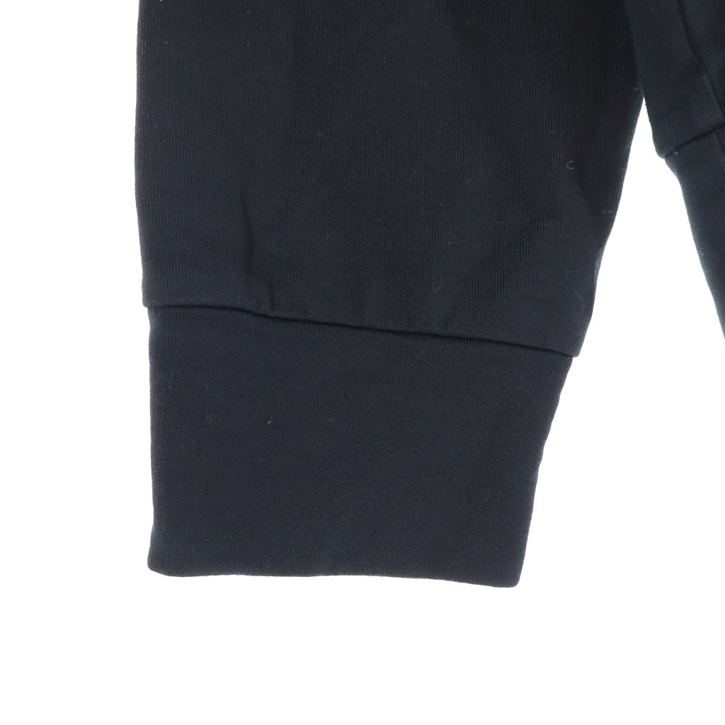 STONE ISLAND(ストーンアイランド) 22SS COTTON STRETCH FLEECE GHOST PIECE コットンストレッチ フリース ゴーストピース 長袖Tシャツ カットソー ブラック 7615632F3