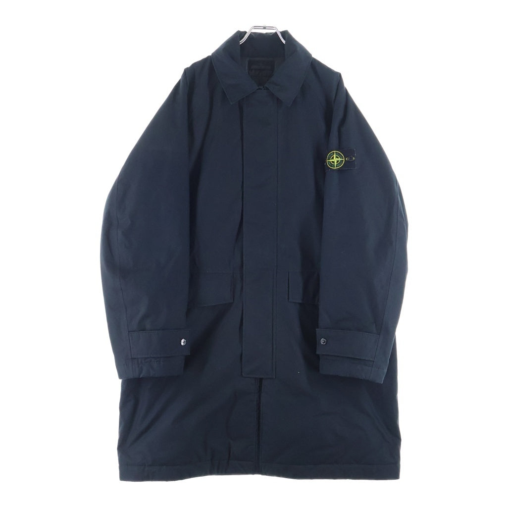 STONE ISLAND(ストーンアイランド) GHOST PADDING JACKET ゴーストパディング ジップアップロングジャケット コート ブラック 7915710F1