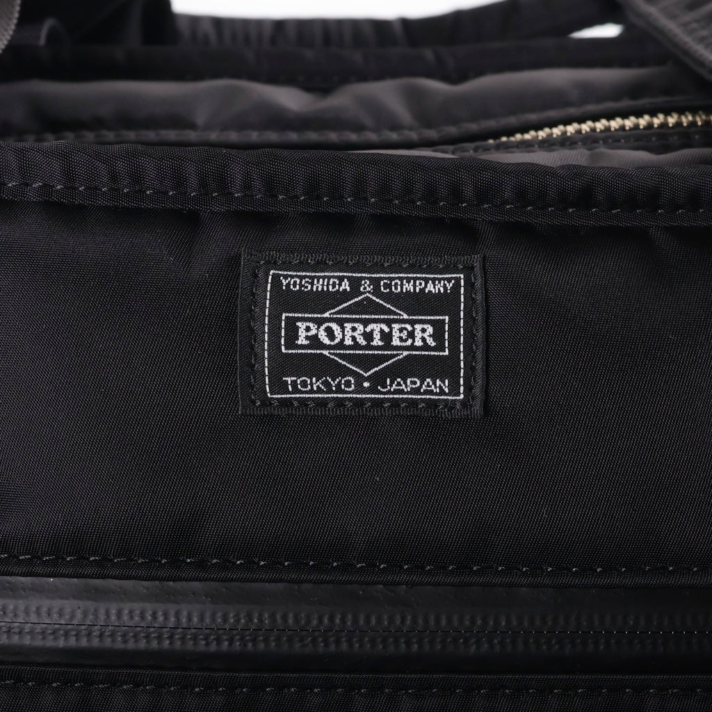 Sacai(サカイ) ×PORTER Pocket Tote ポーター ナイロン トートバッグ ハンドバッグ ブラック 24-0882S レディース