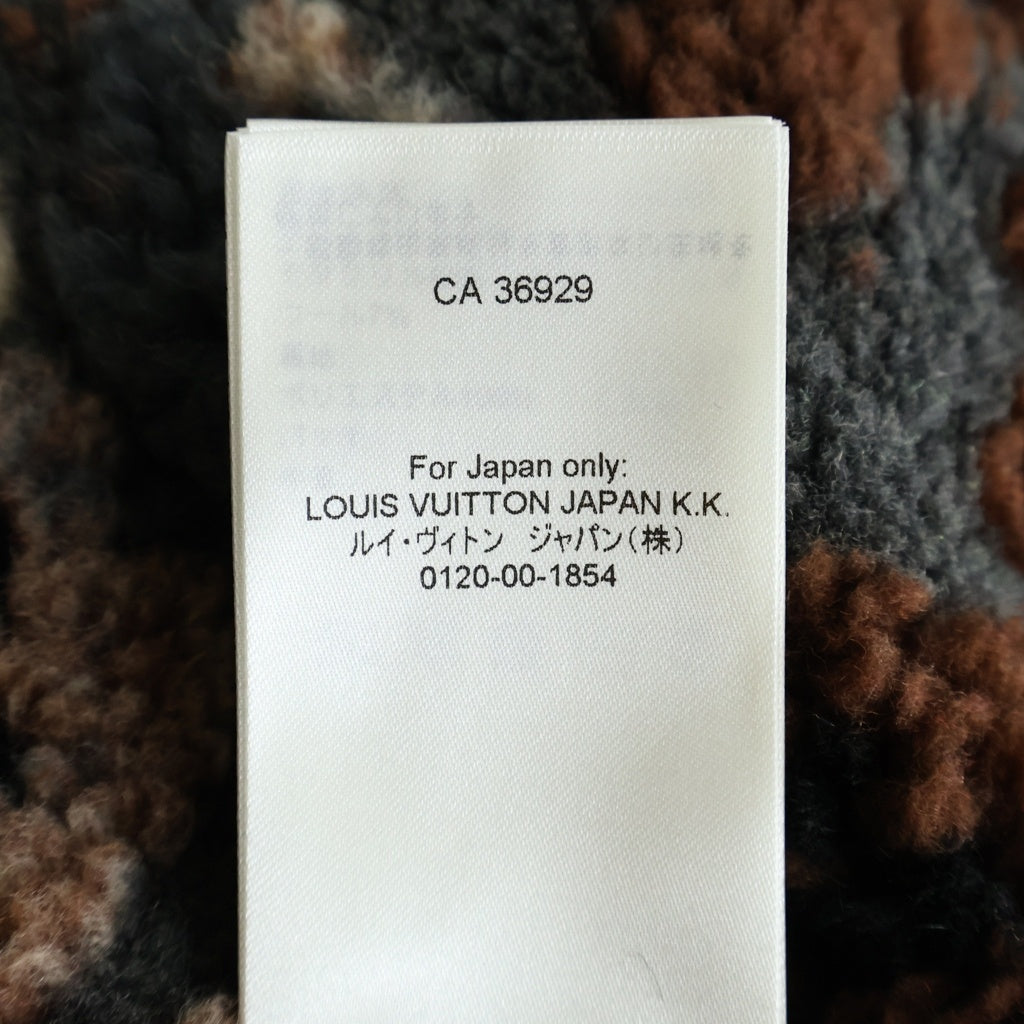 LOUIS VUITTON(ルイヴィトン) 25AW ×NIGO Reversible Monogram Fleece ニゴー リバーシブル モノグラム フリースジャケット グレー/ブラウン RM252M XMC HTY62W